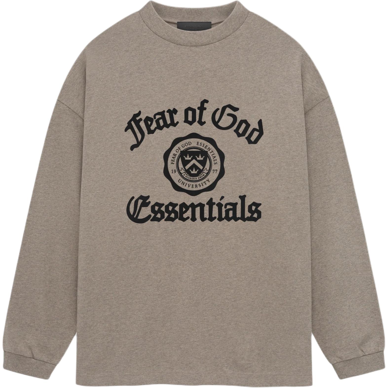 Fear of God Essentials Heavy Long-Sleeve Tee Heather Grey Men Tops 125HO242011F M
Fear of God Essentials Heavy Long-Sleeve Tee Heather Grey Men Tops 125HO242011F M