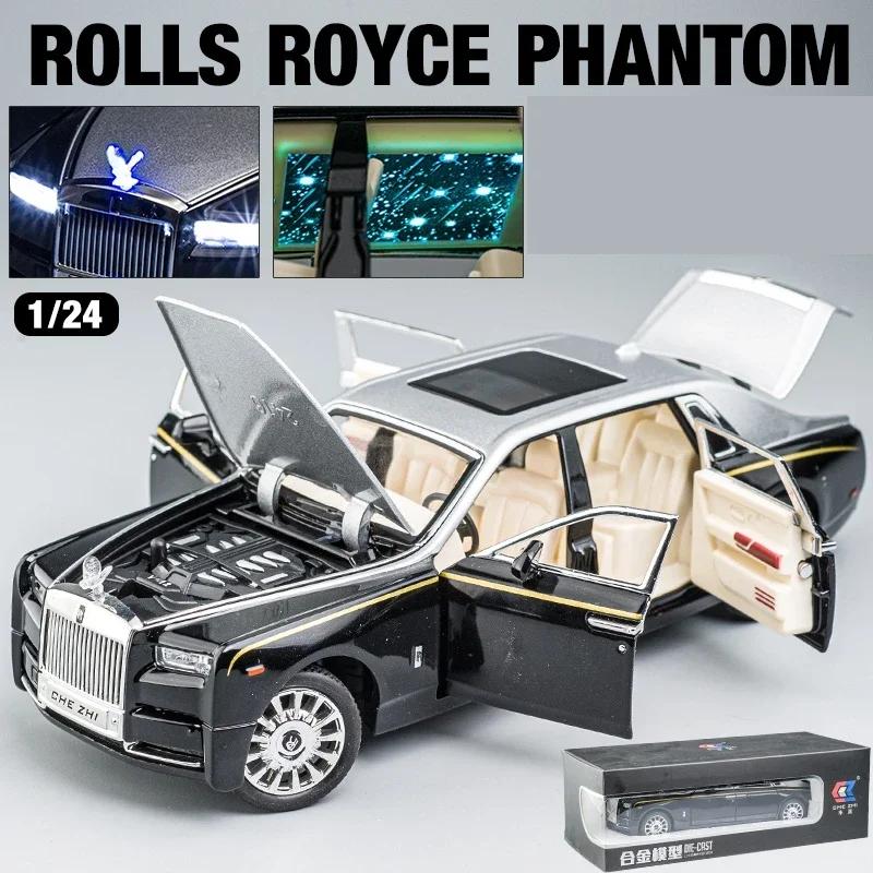 1:24 Моделі автомобілів з литого сплаву Rolls-Royce Phantom, литі під тиском та іграшкові автомобілі, металеві моделі автомобілів, симуляція, звук, світло, колекція, дитячий подарунок A248
1:24 Моделі автомобілів з литого сплаву Rolls-Royce Phantom, литі під тиском та іграшкові автомобілі, металеві моделі автомобілів, симуляція, звук, світло, колекція, дитячий подарунок A248
