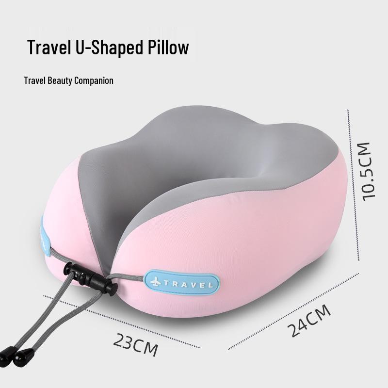 Portable Ice Silk U-Shaped Neck Support Pillow for Travel Drawstring Style
Portable Ice Silk U-Shaped Neck Support Pillow for Travel Drawstring Style