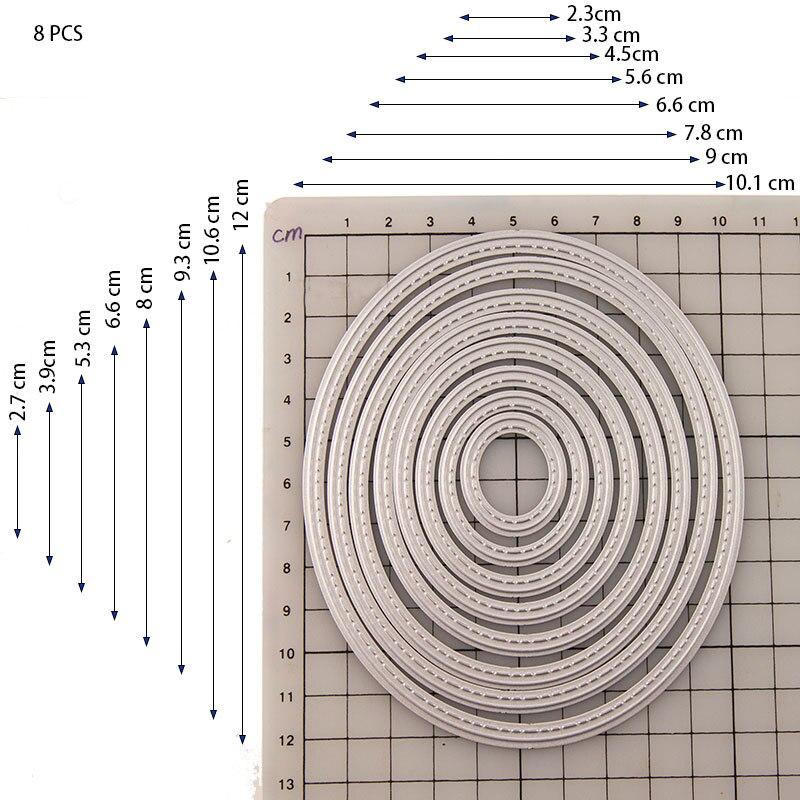 8 шт./лот овальные металлические трафареты DIY бумага для скрапбукинга фотоальбом ремесла нож формы карты тиснение формы трафареты для декора
8 шт./лот овальные металлические трафареты DIY бумага для скрапбукинга фотоальбом ремесла нож формы карты тиснение формы трафареты для декора