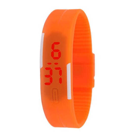 Sports Unisex Men Women Silicone Electronic LED Digital Display Wrist Watch помаранчевий
Sports Unisex Men Women Silicone Electronic LED Digital Display Wrist Watch помаранчевий