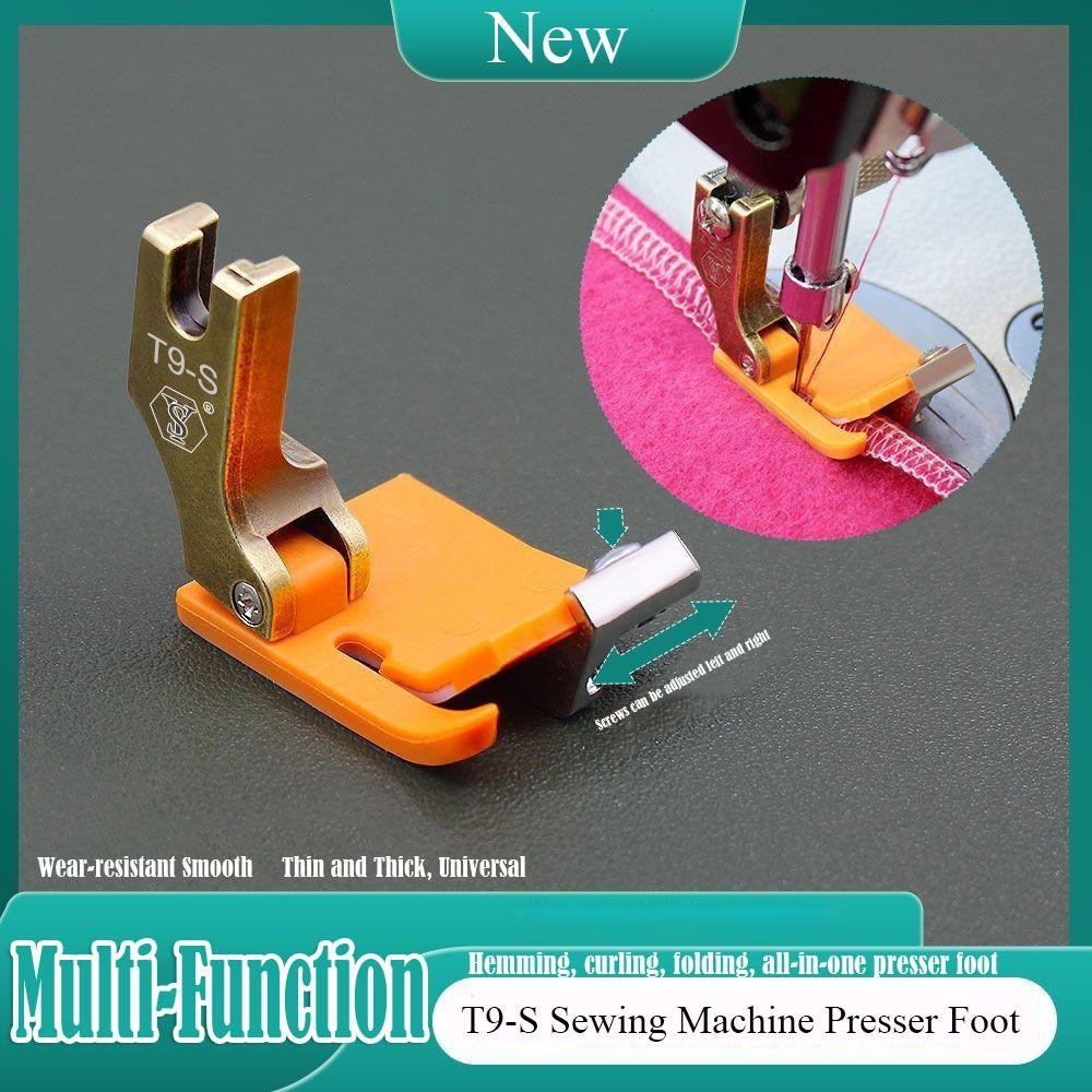 T9-S Sewing Machine Presser Foot Multi-function Flatcar Presser Sewing Machine Accessory
T9-S Sewing Machine Presser Foot Multi-function Flatcar Presser Sewing Machine Accessory
