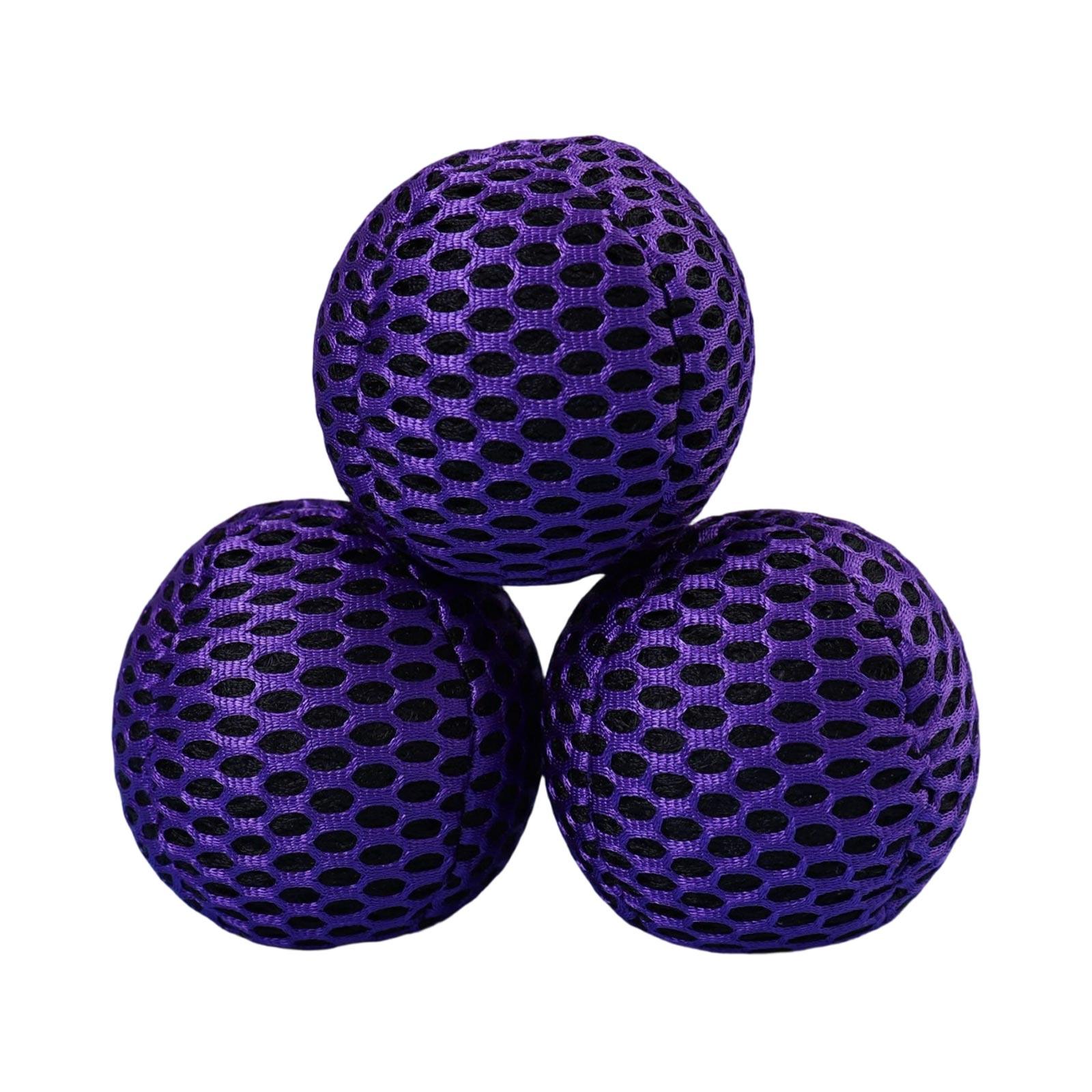 Set of 3 Honeycomb Pattern Juggling Balls 6cm Diameter Soft Mesh Outer Layer Filled with Fine Beads for Easy Grip and Balanced Weight One Size фіолетовий
Set of 3 Honeycomb Pattern Juggling Balls 6cm Diameter Soft Mesh Outer Layer Filled with Fine Beads for Easy Grip and Balanced Weight One Size фіолетовий