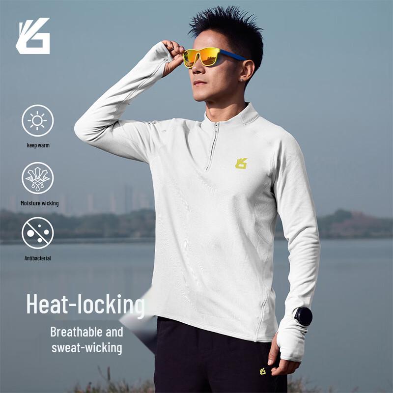 Yuebu Men s Thickened Warm Long Sleeve Running T-shirt L
Yuebu Men s Thickened Warm Long Sleeve Running T-shirt L