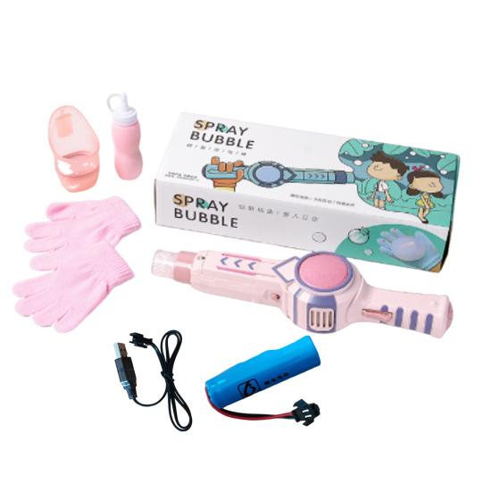 Машина для создания мыльных пузырей, автоматическая, перезаряжаемая, эластичная, для создания мыльных пузырей, для детей розовый
Машина для создания мыльных пузырей, автоматическая, перезаряжаемая, эластичная, для создания мыльных пузырей, для детей розовый