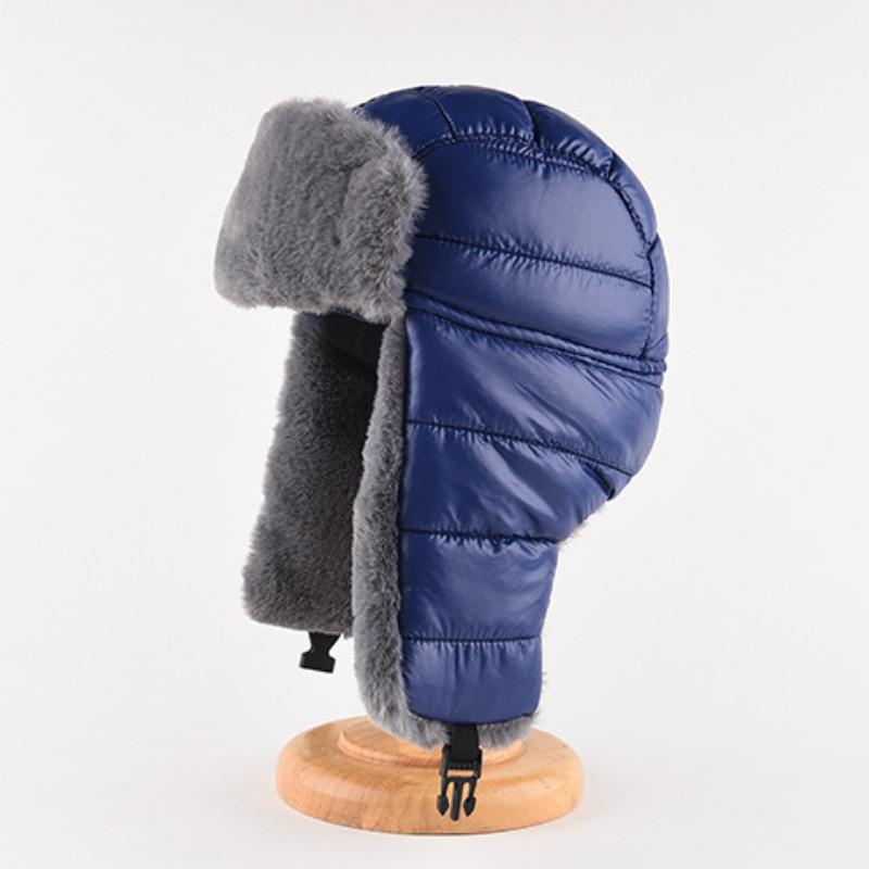 Пуховая тканевая шапка Thunderclap для мужчин и женщин, зимняя утепленная теплая защитная шапка для ушей, кепка для полетов на открытом воздухе One Size тёмно-синий
Пуховая тканевая шапка Thunderclap для мужчин и женщин, зимняя утепленная теплая защитная шапка для ушей, кепка для полетов на открытом воздухе One Size тёмно-синий