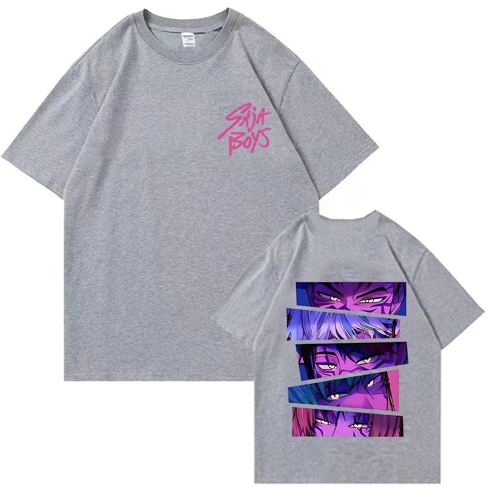 Kpop Sajaboys Anime Printed Mens Womens Tshirts for Summer 2026 Luxury Fashion Pure Cotton Pattern Tshirt Casual Top Y2k S
Kpop Sajaboys Anime Printed Mens Womens Tshirts for Summer 2026 Luxury Fashion Pure Cotton Pattern Tshirt Casual Top Y2k S