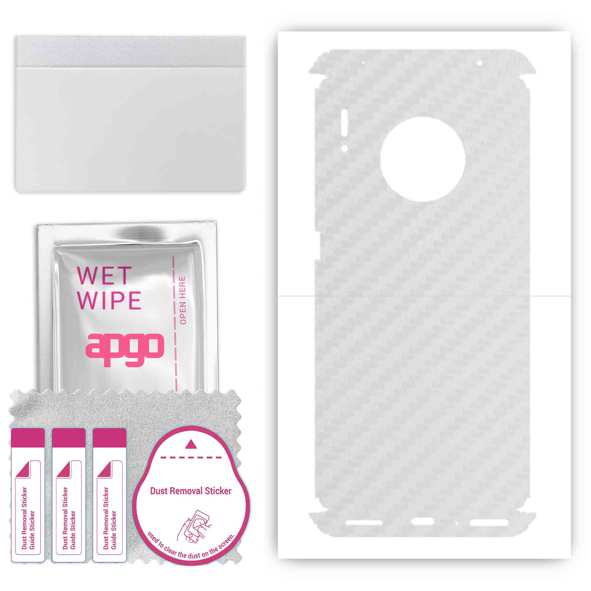 apgo Protective Skin Sticker for the back+sides compatible with Huawei Mate 30 Pro 5G, Full Wrap Film, Foil, Vinyl - Pattern Transparent Carbon
apgo Protective Skin Sticker for the back+sides compatible with Huawei Mate 30 Pro 5G, Full Wrap Film, Foil, Vinyl - Pattern Transparent Carbon