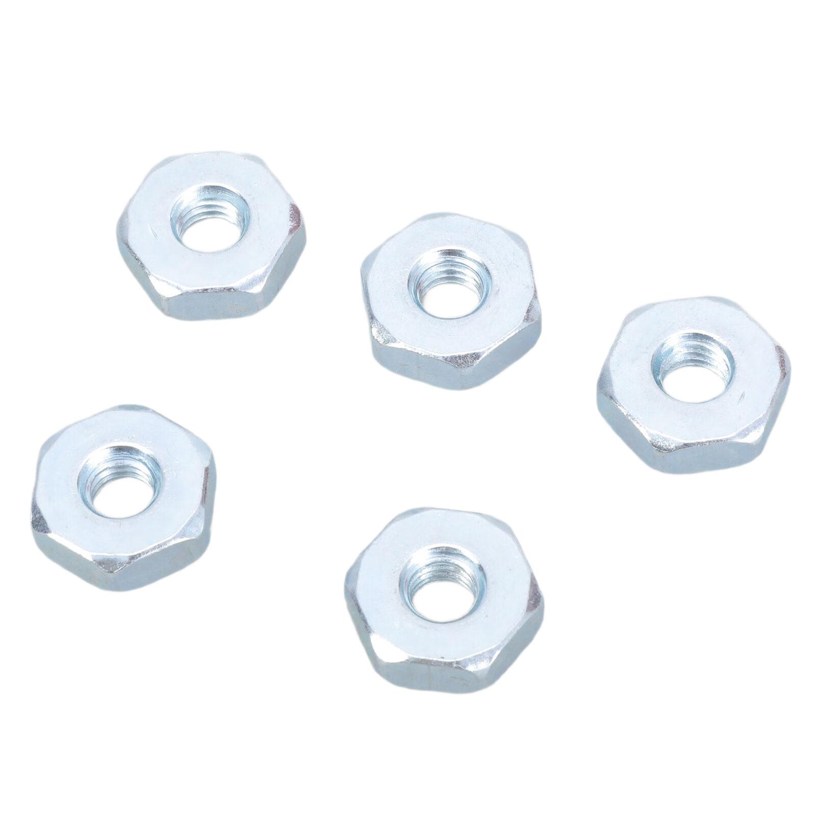 5 штук Гайки шины звездочки бензопилы Заменяет #0000 955 0804 для бензопилы Sthil MS170 MS170C Легкая замена Надежная посадка