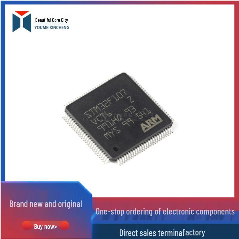 Original STM32F107VCT6 32-bit Microcontroller MCU, LQFP100 Package
Original STM32F107VCT6 32-bit Microcontroller MCU, LQFP100 Package