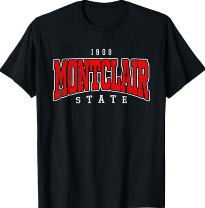 Мужская и женская футболка Montclair Retro State Arch Винтажный дизайн Унисекс M
Мужская и женская футболка Montclair Retro State Arch Винтажный дизайн Унисекс M