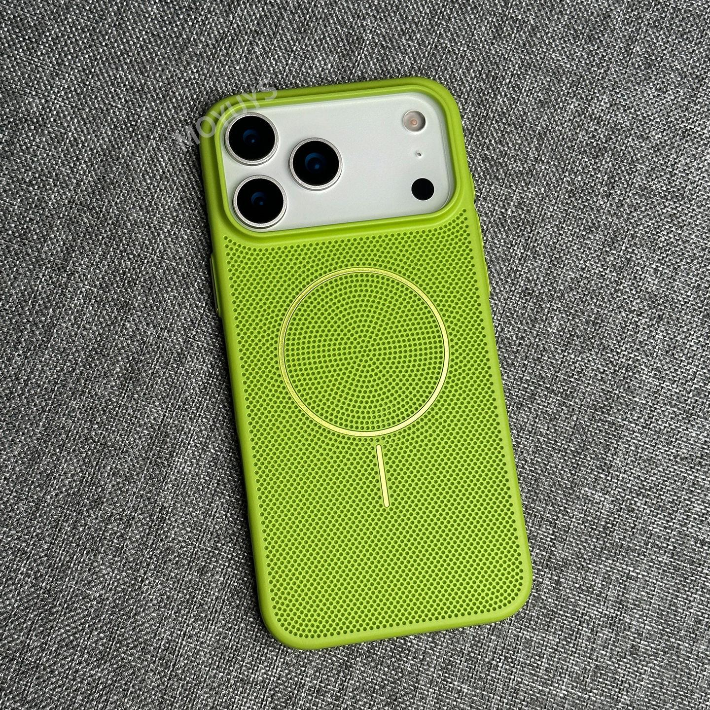 Magnetic Attraction Heat Dissipation Is Suitable for Apple 17promax Mobile Phone Case Iphone17 Ultra-thin 16 Breathable 15 Protective Case Apple 17
Magnetic Attraction Heat Dissipation Is Suitable for Apple 17promax Mobile Phone Case Iphone17 Ultra-thin 16 Breathable 15 Protective Case Apple 17