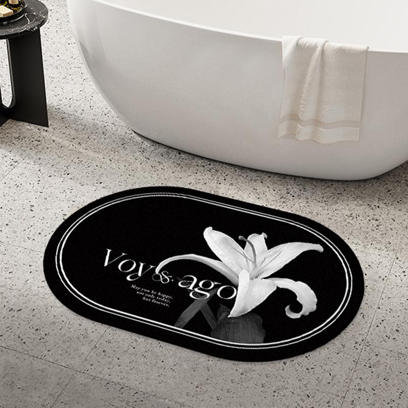 Diatom Mud Water Absorption Pad Foot Pad Bathroom Door Diatomaceous Earth Mat Toilet Anti-slip Quick-drying Floor Mat Bathroom Soft Pad 40*60CM
Diatom Mud Water Absorption Pad Foot Pad Bathroom Door Diatomaceous Earth Mat Toilet Anti-slip Quick-drying Floor Mat Bathroom Soft Pad 40*60CM