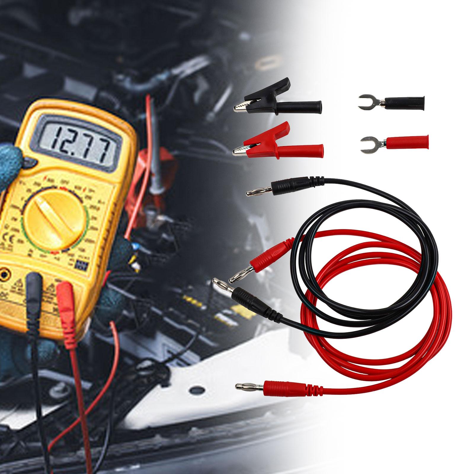 Conveniently Packaged 4mm Banana Connector Test Leads and Crocodile Clips for Enhanced Testing Efficiency Set of 6 China Mainland
Conveniently Packaged 4mm Banana Connector Test Leads and Crocodile Clips for Enhanced Testing Efficiency Set of 6 China Mainland