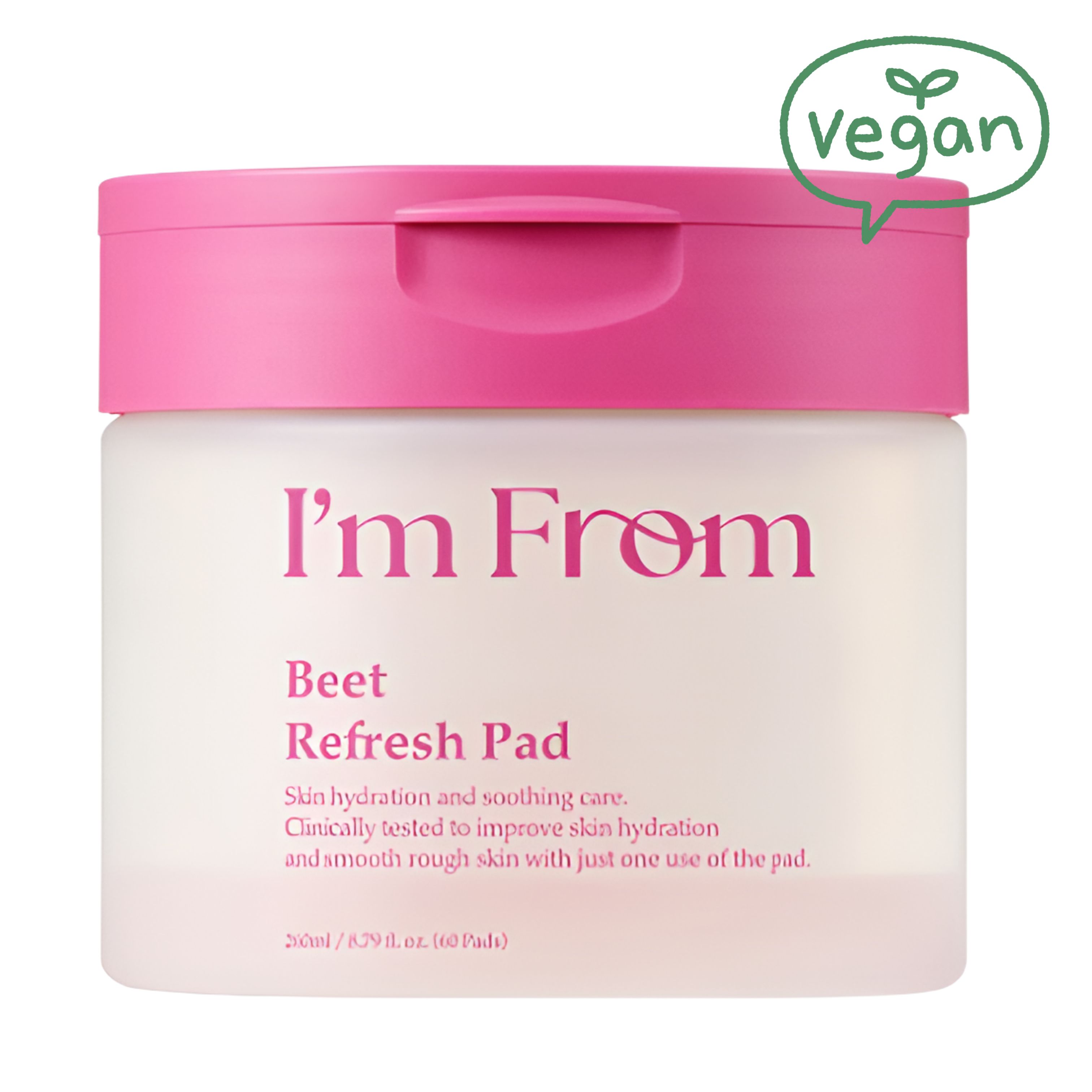 I’m From Beet Refresh Pad 60 Pads
I’m From Beet Refresh Pad 60 Pads