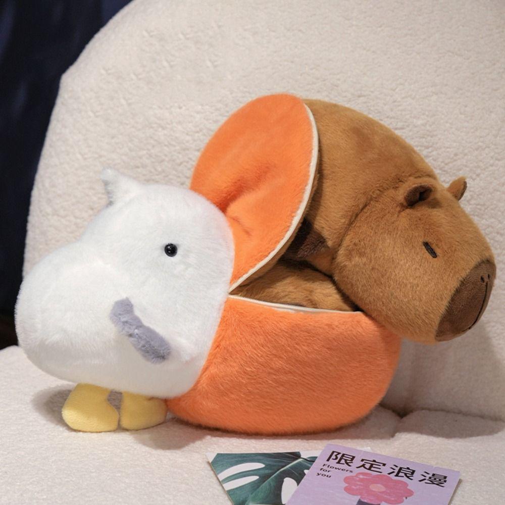 PP Cotton Capybara Flip Plush Toy Simulation Capybara Plush Doll Children Girls Boys 25cm
PP Cotton Capybara Flip Plush Toy Simulation Capybara Plush Doll Children Girls Boys 25cm