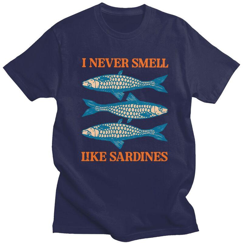 I Never Smell Like Sardines T Shirt Men Women Short Sleeves Sarcastic Humor Joke Tee Shirt Summer Style Pure Cotton Tee Tops 4XL
I Never Smell Like Sardines T Shirt Men Women Short Sleeves Sarcastic Humor Joke Tee Shirt Summer Style Pure Cotton Tee Tops 4XL