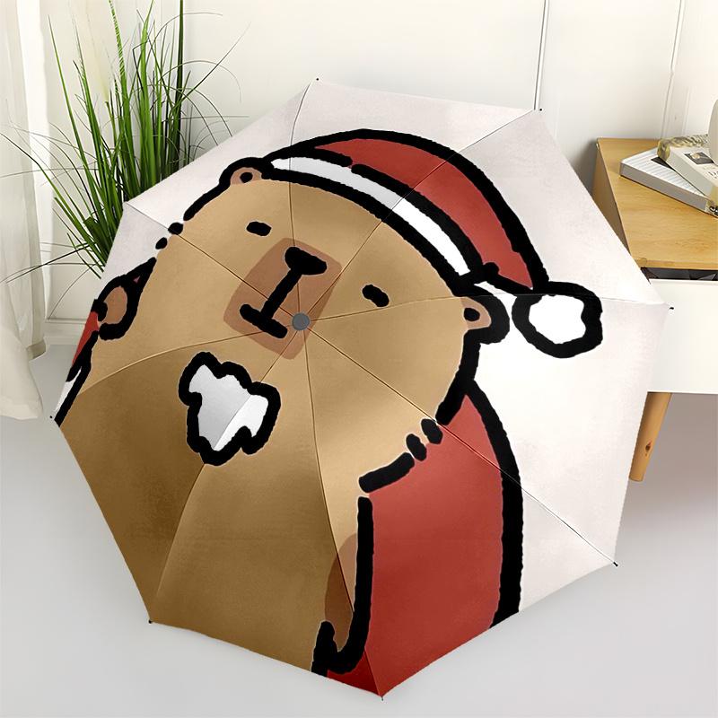 Capybara Themed Travel Umbrella-8 Ribs Automatic Opening and Closing, Portable Folding Design, Compact and Stylish Umbrella Suitable for Out
Capybara Themed Travel Umbrella-8 Ribs Automatic Opening and Closing, Portable Folding Design, Compact and Stylish Umbrella Suitable for Out