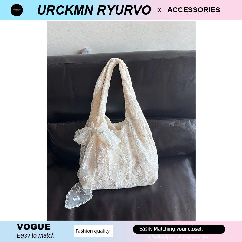 Zar Fenden Gentle Vest Bag Female 2025 New Arrival Lace Laced One-Shoulder Bag Satchel Underarm Bag Beige White(+ Silk Scarf)
Zar Fenden Gentle Vest Bag Female 2025 New Arrival Lace Laced One-Shoulder Bag Satchel Underarm Bag Beige White(+ Silk Scarf)