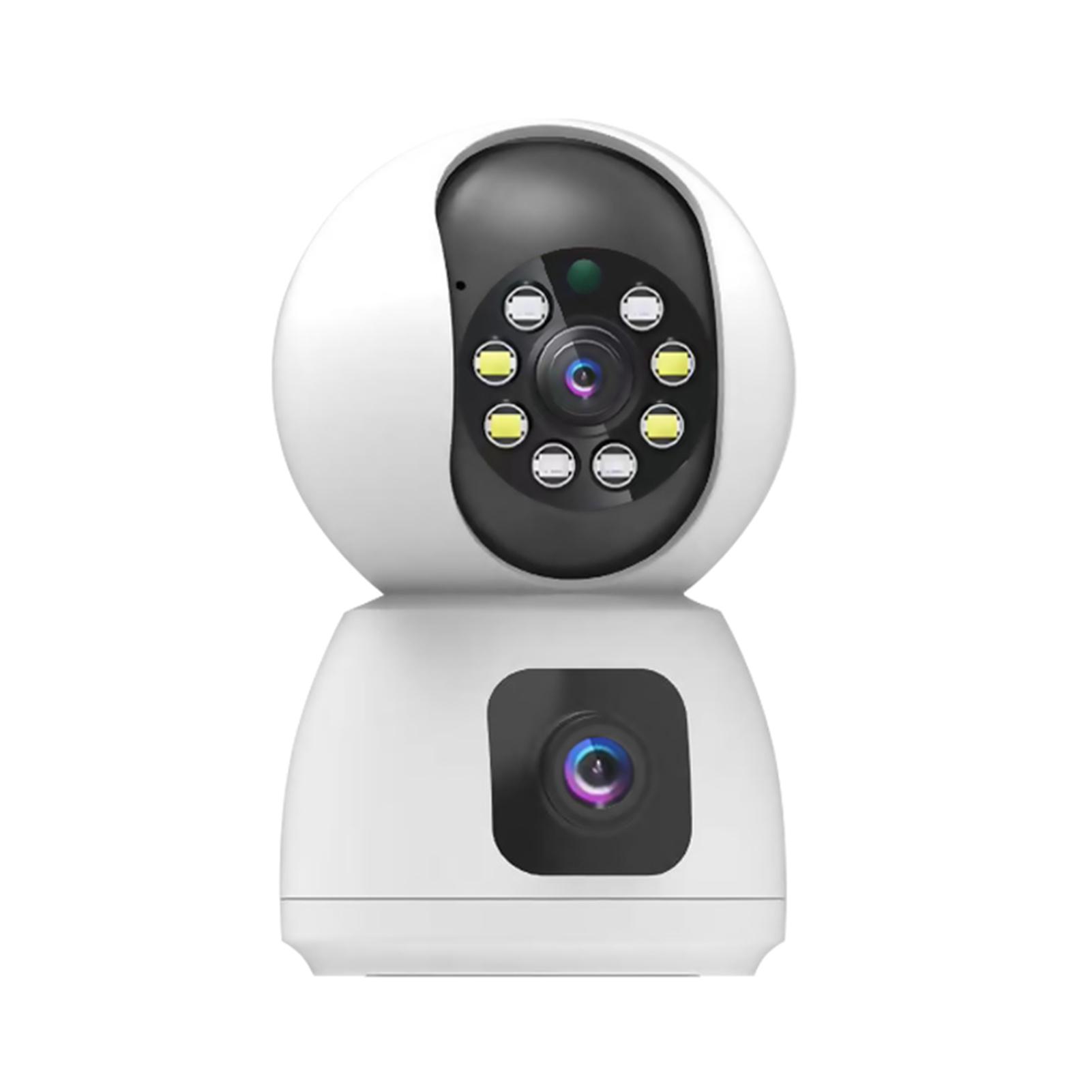 Подвійний об єктив Wi-Fi Smart Camera 1080p Outdoor Indoor Intercom Care Monitor білий
Подвійний об єктив Wi-Fi Smart Camera 1080p Outdoor Indoor Intercom Care Monitor білий