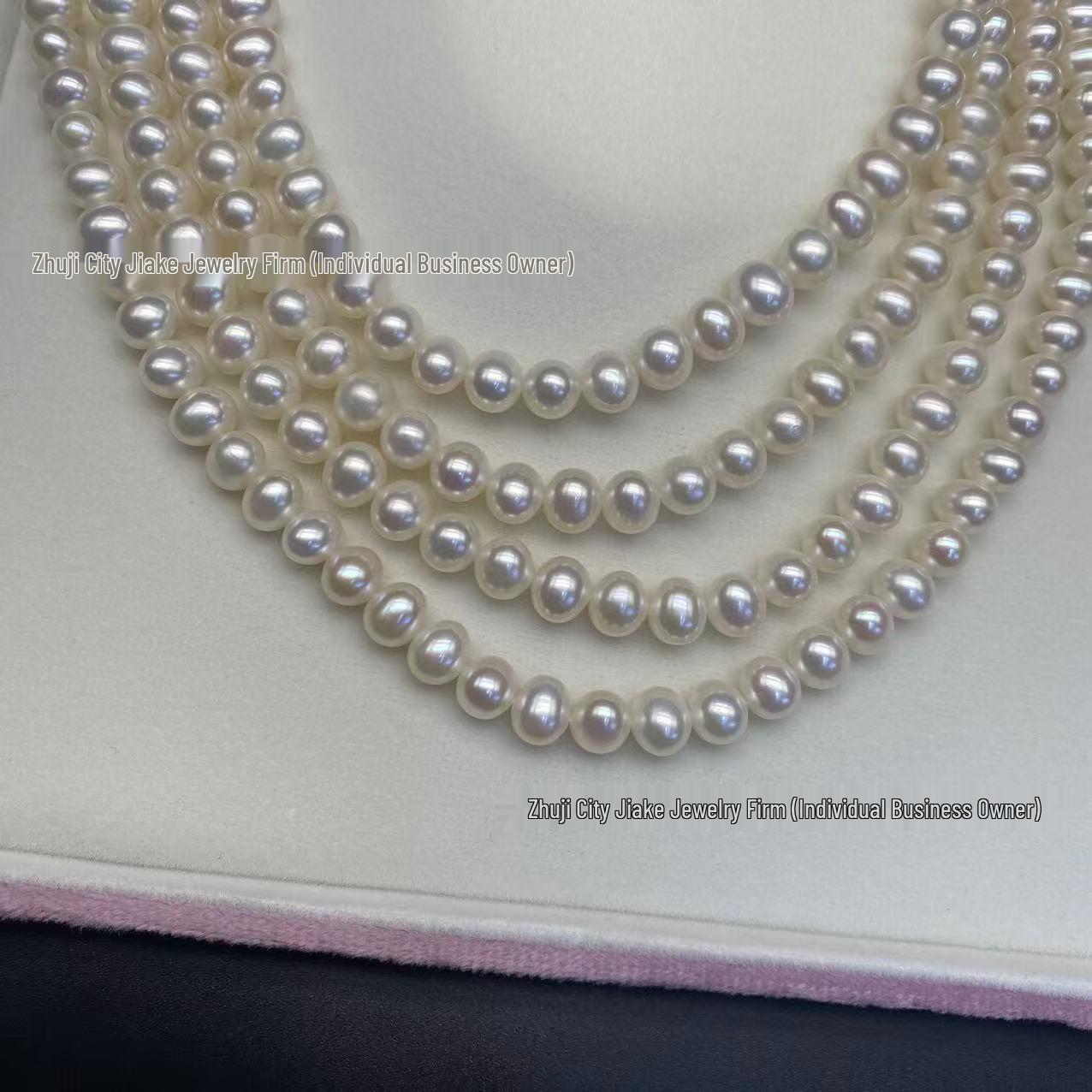 7-8mm Freshwater Pearls, Strong Luster, Near-Round, Mostly Flawless, Semi-Finished Strand for DIY Necklaces Other
7-8mm Freshwater Pearls, Strong Luster, Near-Round, Mostly Flawless, Semi-Finished Strand for DIY Necklaces Other