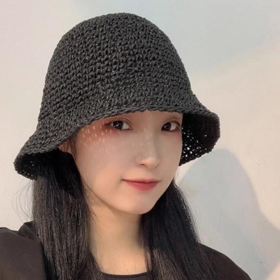 Summer Basin Hat Solid Color Short Brim Fisherman Hat Breathable Comfortable Versatile Knitted Straw Hat Fashion Accessory бежевий
Summer Basin Hat Solid Color Short Brim Fisherman Hat Breathable Comfortable Versatile Knitted Straw Hat Fashion Accessory бежевий