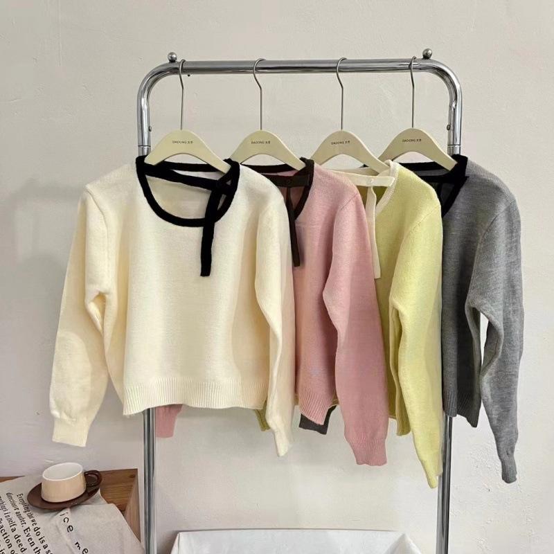 Милый и нежный базовый вязаный свитер для женского осенне-зимнего сезона, новый мягкий восковой дизайн, контрастные цвета, внутренний свитер, тренд One size желто-зеленый
Милый и нежный базовый вязаный свитер для женского осенне-зимнего сезона, новый мягкий восковой дизайн, контрастные цвета, внутренний свитер, тренд One size желто-зеленый