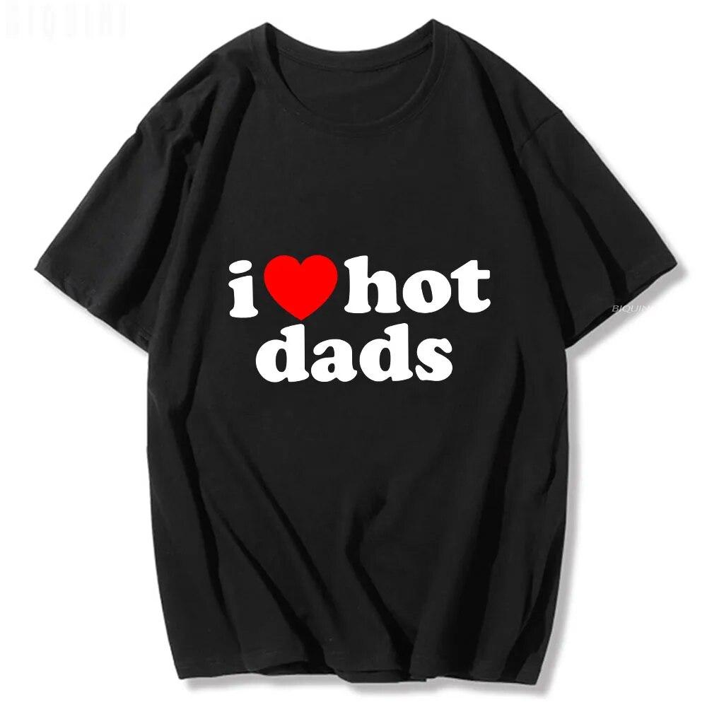 Футболка I Love Hot Dads, футболка из 100% хлопка, футболка с буквенным принтом, унисекс, женская модная футболка в стиле Харадзюку, картонные футболки большого размера, унисекс
Футболка I Love Hot Dads, футболка из 100% хлопка, футболка с буквенным принтом, унисекс, женская модная футболка в стиле Харадзюку, картонные футболки большого размера, унисекс