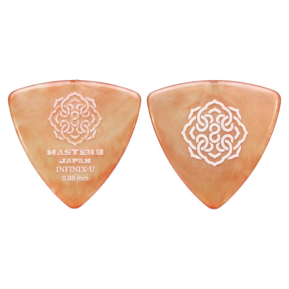 MASTER 8 JAPAN TRIANGLE with Hard Grip guitar pick x 10 pieces IFU-TR088 INFINIX-U 0.88mm
MASTER 8 JAPAN TRIANGLE with Hard Grip guitar pick x 10 pieces IFU-TR088 INFINIX-U 0.88mm