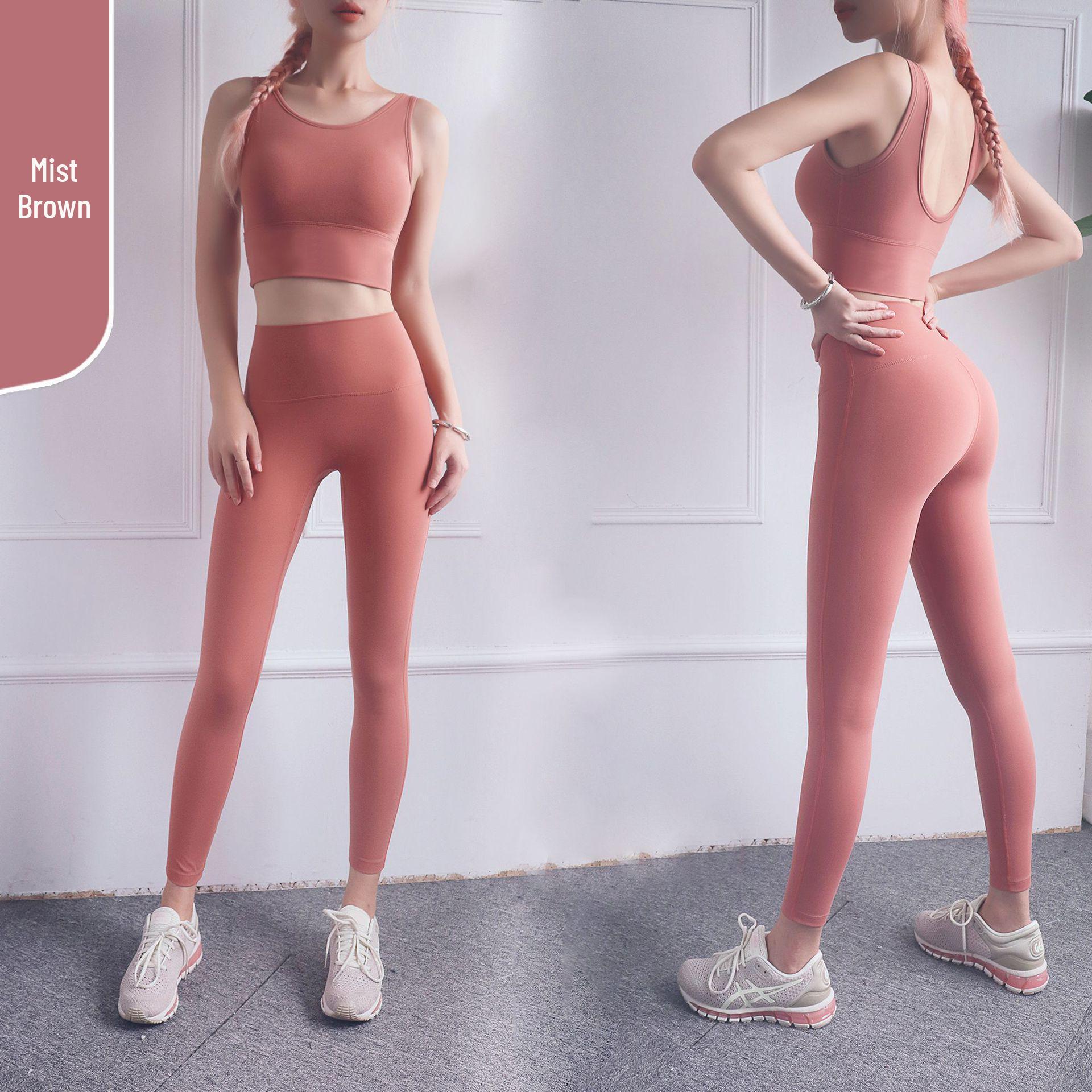 Европейский и американский амортизирующий жилет для йоги и фитнес-костюм с высокой талией Large
Европейский и американский амортизирующий жилет для йоги и фитнес-костюм с высокой талией Large