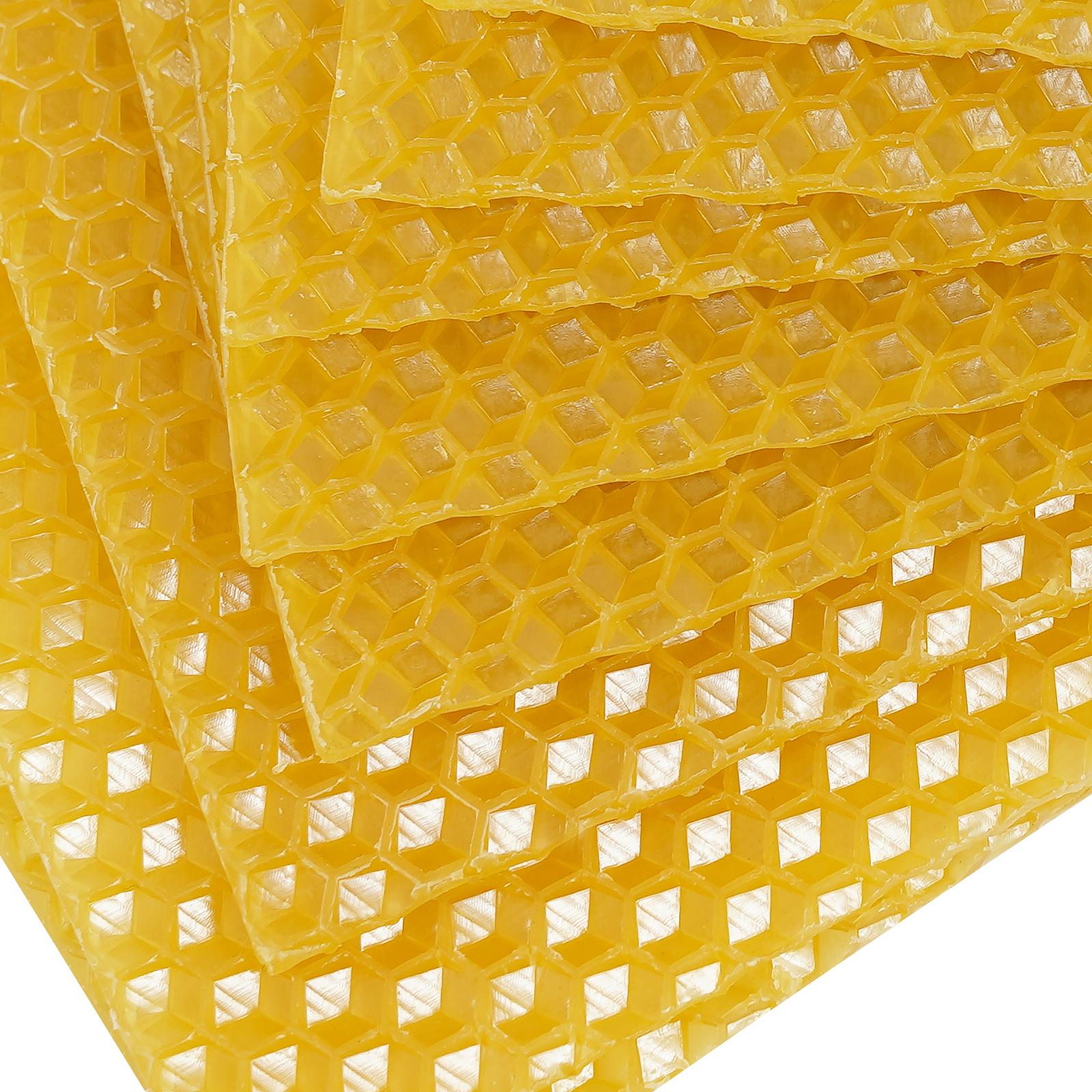 30 листов желтой сотовой вощины с пчелиным воском, вощеные пластиковые портативные листы для глубокой рамки United States
30 листов желтой сотовой вощины с пчелиным воском, вощеные пластиковые портативные листы для глубокой рамки United States