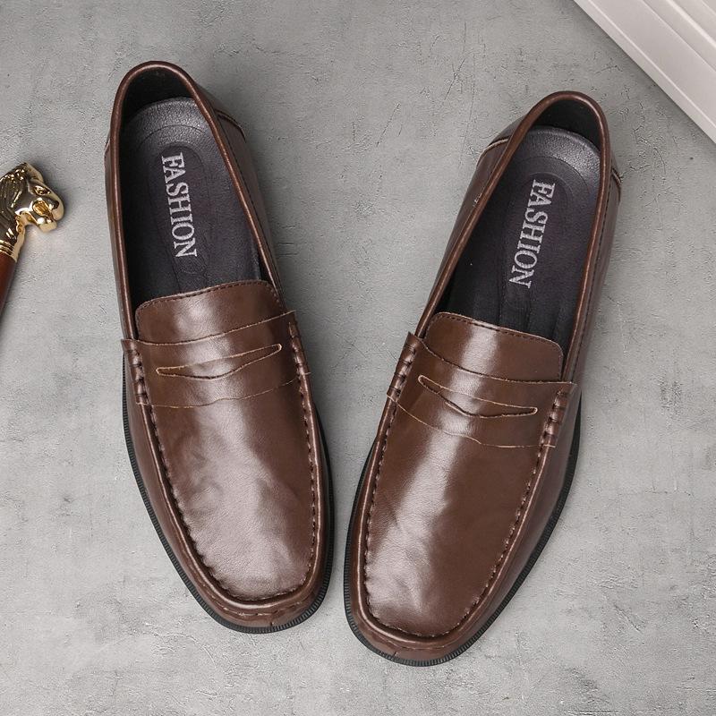 Leather shoes men s large size men s spring and autumn leather shoes one pedal men s shoes casual shoes commuting 36
Leather shoes men s large size men s spring and autumn leather shoes one pedal men s shoes casual shoes commuting 36