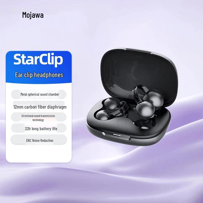 MOJAWA StarClip Open-Ear Wireless Bluetooth Sports Earbuds
MOJAWA StarClip Open-Ear Wireless Bluetooth Sports Earbuds