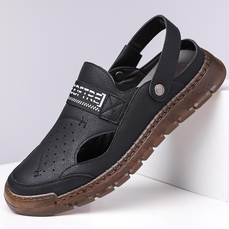 Large size men s shoes summer new sandals men s casual hollow leather sandals low top hole shoes men 38
Large size men s shoes summer new sandals men s casual hollow leather sandals low top hole shoes men 38