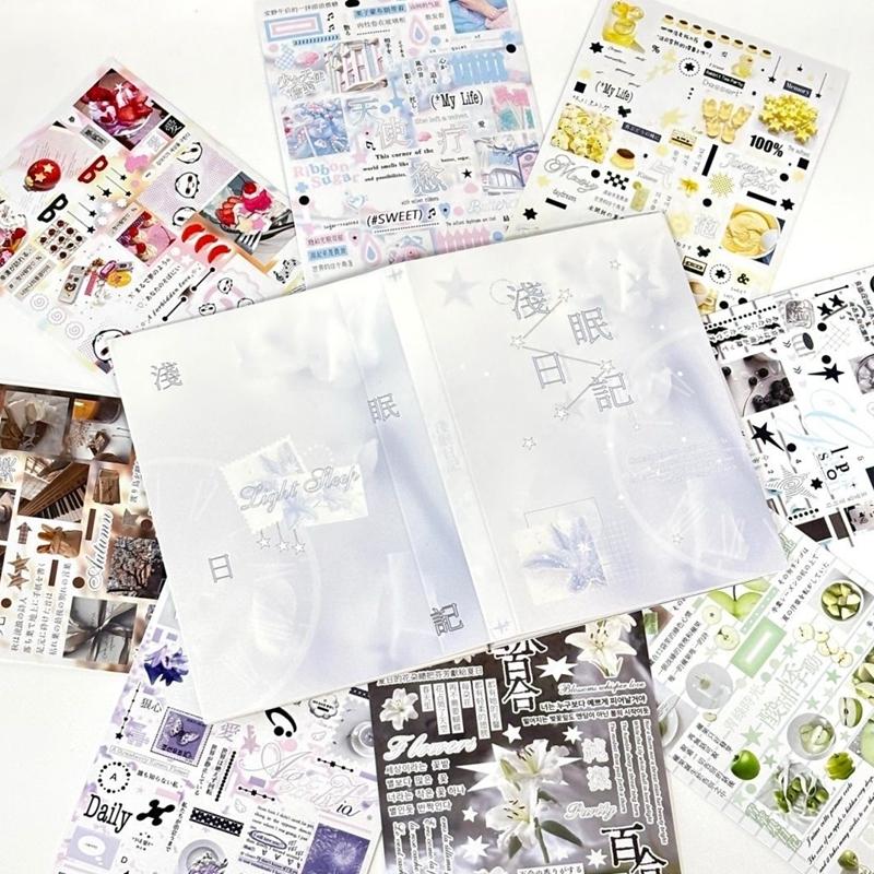 32 Pages Ins Cute Korean Style Decorative Stickers Book Scrapbooking Phone Case DIY Journal Collage Material Sticker Gift
32 Pages Ins Cute Korean Style Decorative Stickers Book Scrapbooking Phone Case DIY Journal Collage Material Sticker Gift