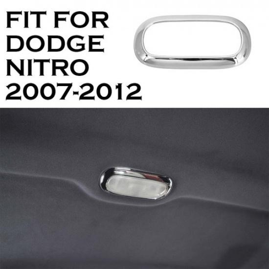 Chrome Rear Roof Reading Light Trim Cover For Dodge Nitro Jeep Liberty 2007-2012
Chrome Rear Roof Reading Light Trim Cover For Dodge Nitro Jeep Liberty 2007-2012