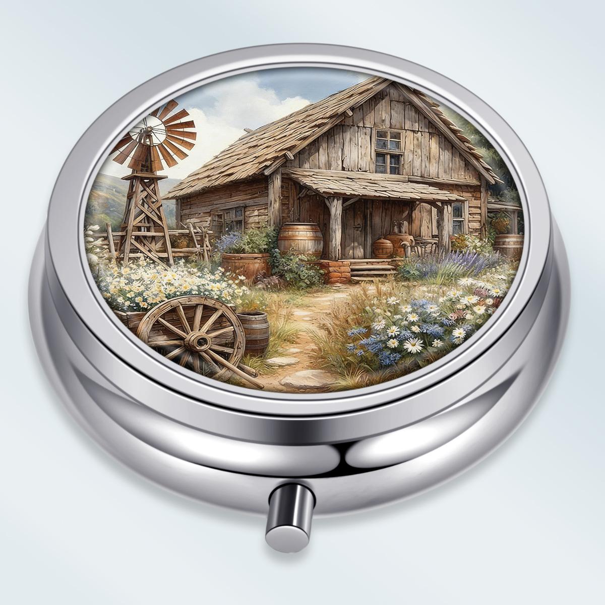 Portable Pill Box with 3 Compartments, Mini Metal Medicine Organizer Case, Cute Printed Pill Container for Vitamins, Pills, Jewelry, Travel, Daily Use разноцветный
Portable Pill Box with 3 Compartments, Mini Metal Medicine Organizer Case, Cute Printed Pill Container for Vitamins, Pills, Jewelry, Travel, Daily Use разноцветный