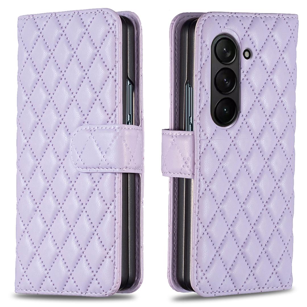 BINFEN COLOR For Samsung Galaxy Z Fold6 5G Case Rhombus Wallet PU Leather Phone Cover Purple
BINFEN COLOR For Samsung Galaxy Z Fold6 5G Case Rhombus Wallet PU Leather Phone Cover Purple
