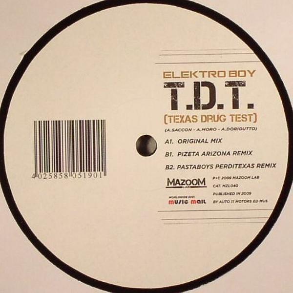 12inch Record ELEKTRO BOY - T.D.T (Texas Drug Test) MZL040 Mazoom Lab 2009 Italy Dance & Electronica Used
12inch Record ELEKTRO BOY - T.D.T (Texas Drug Test) MZL040 Mazoom Lab 2009 Italy Dance & Electronica Used