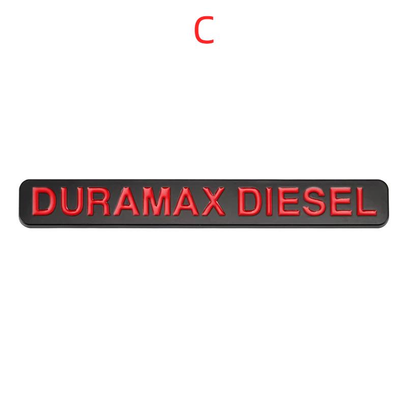 Duramax Diesel Metal Emblems Badges Car Stickers ZF6 SPEED EFI LIVE GMC Sierra Allison Transmission Aveo C
Duramax Diesel Metal Emblems Badges Car Stickers ZF6 SPEED EFI LIVE GMC Sierra Allison Transmission Aveo C