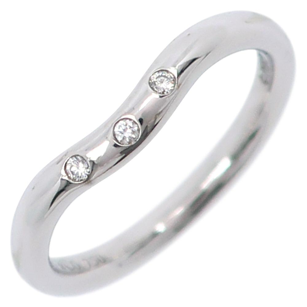 TIFFANY&Co. Кільце з вигнутою шинкою, 3 діаманти, Elsa Peretti, біле золото K18, #3.9(Розмір США) 2.9г Жінок Використано
TIFFANY&Co. Кільце з вигнутою шинкою, 3 діаманти, Elsa Peretti, біле золото K18, #3.9(Розмір США) 2.9г Жінок Використано