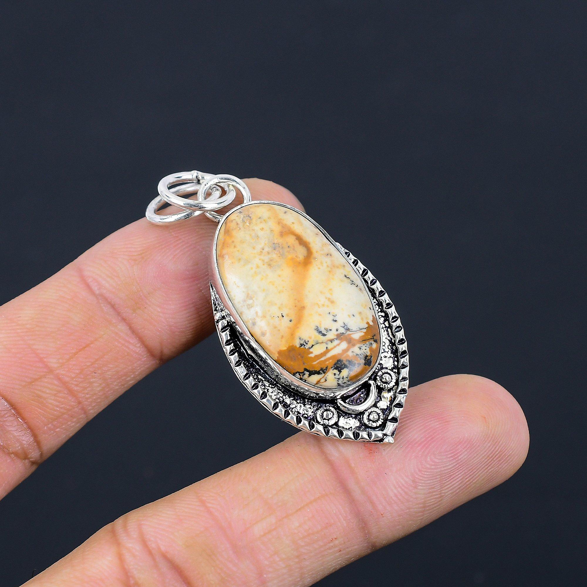 Womens day Deal Sterling Silver Picture Jasper Stone Wedding Daughter Pendant
Womens day Deal Sterling Silver Picture Jasper Stone Wedding Daughter Pendant