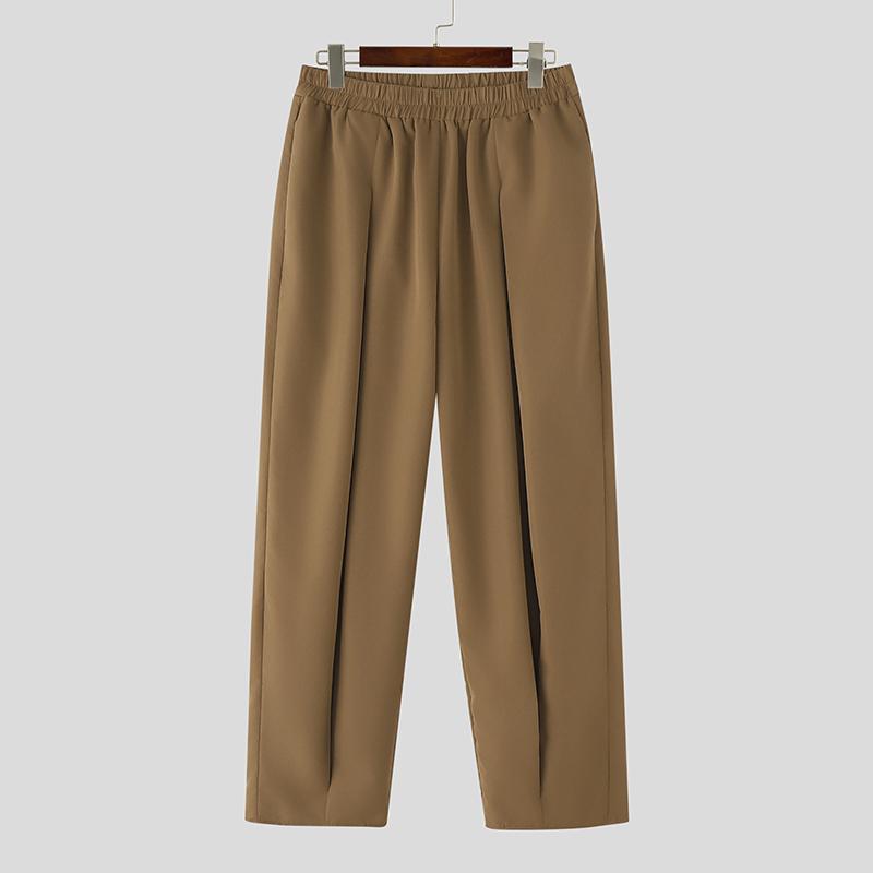 INCERUN Men Casual Elastic Waist Plain Long Pants Trousers 5XL хакі
INCERUN Men Casual Elastic Waist Plain Long Pants Trousers 5XL хакі