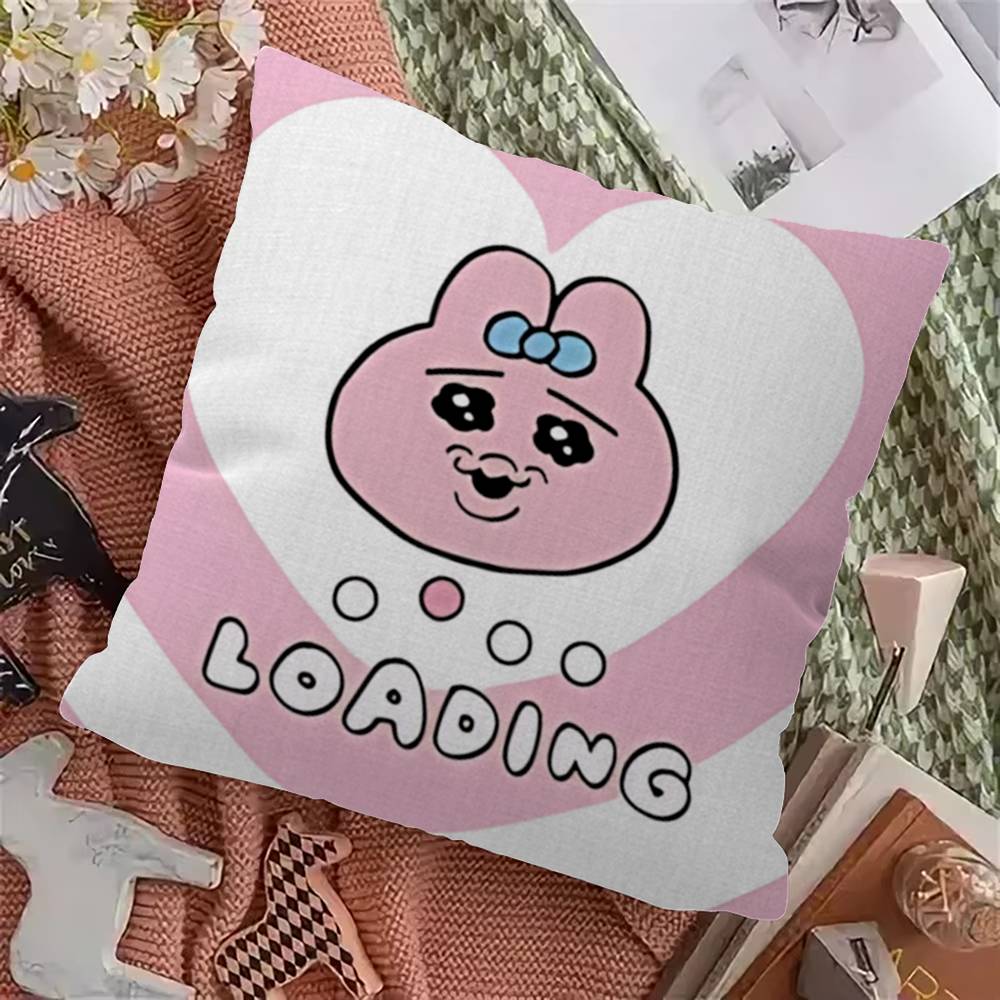 Cute Character O-opanchu U-usagi Pillow Cover For Bedroom Room And Living Room Sofa Decorative Cushion Cover 12x12Inch
Cute Character O-opanchu U-usagi Pillow Cover For Bedroom Room And Living Room Sofa Decorative Cushion Cover 12x12Inch