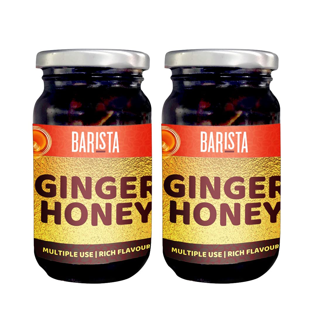 Barista Coffee Company Honey Ginger Tea Concentrate, Healthy, Refreshing and Tasty Tea In Syrup form, 2 X 230G | Pack Of 2, 460 Grams
Barista Coffee Company Honey Ginger Tea Concentrate, Healthy, Refreshing and Tasty Tea In Syrup form, 2 X 230G | Pack Of 2, 460 Grams