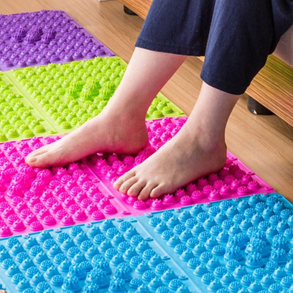 Creative Reflexology Foot Massage Pad Anti-Slip Yoga Workout Mat Toe Press Plate Household зелений
Creative Reflexology Foot Massage Pad Anti-Slip Yoga Workout Mat Toe Press Plate Household зелений