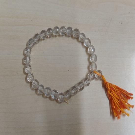 @ Beautiful Transparent Beaded Stretchable Bracelet For Men
@ Beautiful Transparent Beaded Stretchable Bracelet For Men
