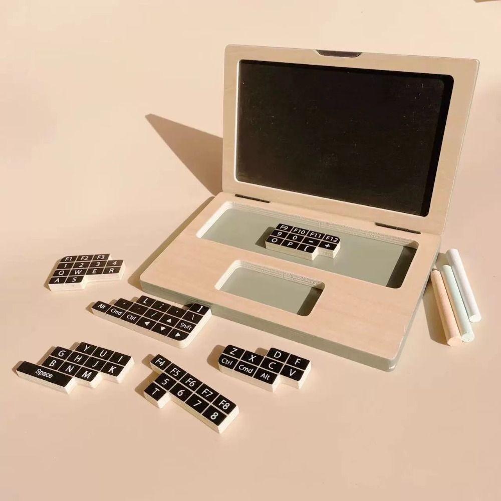 Multifuntional Simulation Drawing Board Wooden Children s Drawing Toy Learning Tools Normal Laptop(no word card) 
Multifuntional Simulation Drawing Board Wooden Children s Drawing Toy Learning Tools Normal Laptop(no word card)