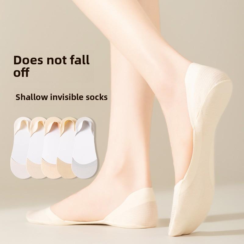 5 Pairs of Women s Spring and Summer Thin Cotton Sole Non Slip Wicking Sweat Shallow Mouth Ice Silk Invisible Socks 5 Pairs сірий
5 Pairs of Women s Spring and Summer Thin Cotton Sole Non Slip Wicking Sweat Shallow Mouth Ice Silk Invisible Socks 5 Pairs сірий