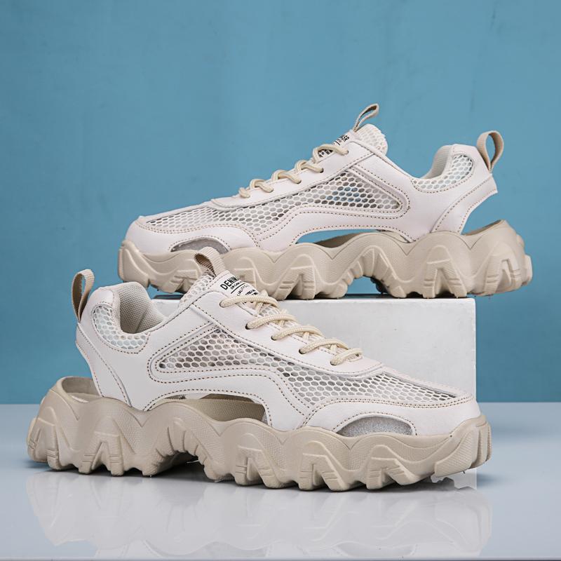 2026 New Summer Wear Hollowed-out Breathable Mesh Shoes Non-slip Wear-resistant Outdoor Leisure Sports Shoes Baotou Sandals 43 бежевий
2026 New Summer Wear Hollowed-out Breathable Mesh Shoes Non-slip Wear-resistant Outdoor Leisure Sports Shoes Baotou Sandals 43 бежевий